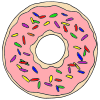 D is for donut.