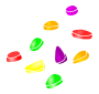 Fruit Snacks  Stencil