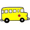 The+bus+is+yellow. Picture