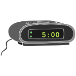 Alarm Clock Stencil