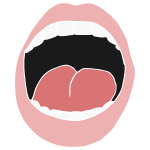 Open Mouth Stencil