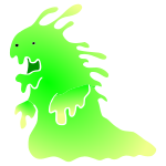 Slime Alien Stencil