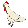 The+rooster+is+crowing. Picture