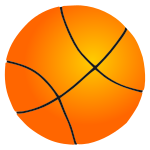 Basketball Stencil