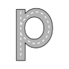 p road