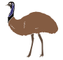 Emu Stencil