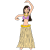 Lila+liked+hula+dancing+a+lot. Picture