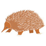 Spiny Anteaters Stencil