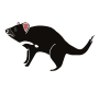 Tasmanian devil Stencil