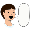 Sometimes when you stutter, you repeat a sound. Sssss..stop
