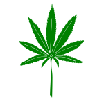Marijuana Stencil