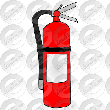 fire extinguisher cartoon