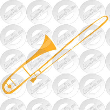 Trombone Stencil