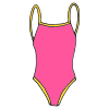 The+bathing+suit+is+pink. Picture