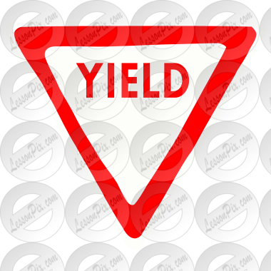 Yield Sign Stencil