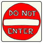 Do Not Enter Picture