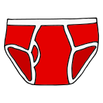 Underwear Picture for Classroom / Therapy Use - Great Underwear Clipart