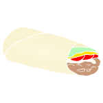 Burrito Stencil