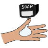 I need to use soap.