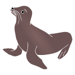 Sea Lion Stencil