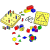 Investigate our math manipulatives