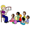 My+teacher+will+read+us+a+story.  Picture