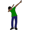 D is for dab.