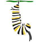 Caterpillar J Form Stencil