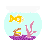 Fish Bowl Stencil