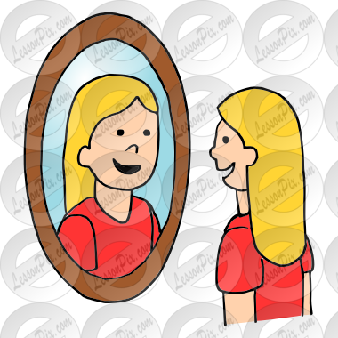 mirror image clip art