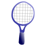 Tennis Racket Stencil