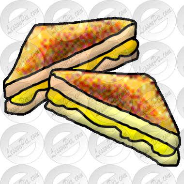 clip art grilled cheese sandwich