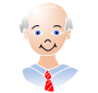 Bald man