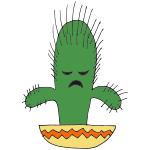 Upset Cactus Picture