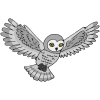 Flying owl