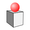 The+ball+is+on+top+of+the+box. Picture