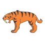 Saber-tooth tiger