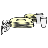 Put dish on drying rack