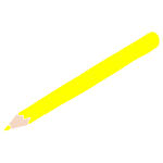 Colored Pencil Stencil