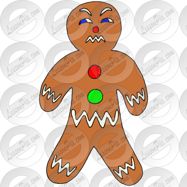 Mad Gingerbread Man Picture