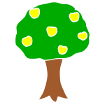 Apple Tree Stencil