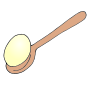Egg on Spoon