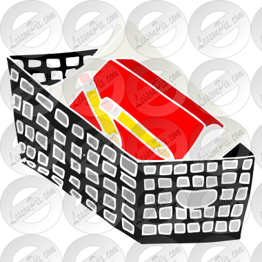 Work Basket  Stencil