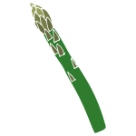 Asparagus Stencil