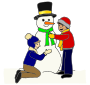 Build a Snowman Picture