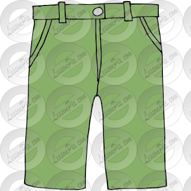 Shorts Picture for Classroom / Therapy Use - Great Shorts Clipart