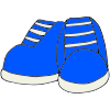 BLUE SHOES