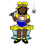 Little Miss Muffet Picture