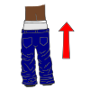 Poner+nuevo+pull-up+y+pantalones. Picture