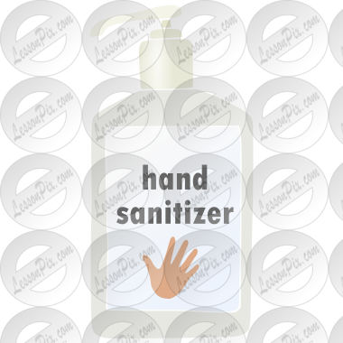 Hand Sanitizer Stencil